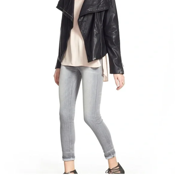 Joe’s Jeans Cool Off Markie Skinny Crop Jeans Grey Size 29 - Picture 2 of 9